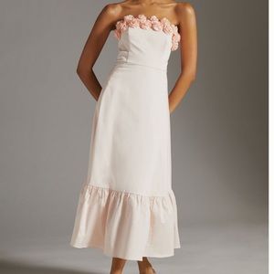 Anthropologie Hutch floral hem maxi dress